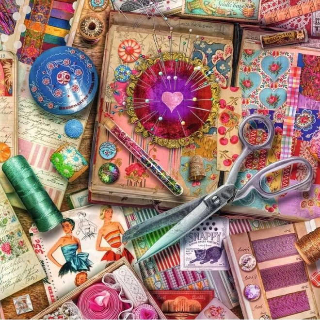 Ravensburger puzzle Vysoká krejčovina 1000 dielov