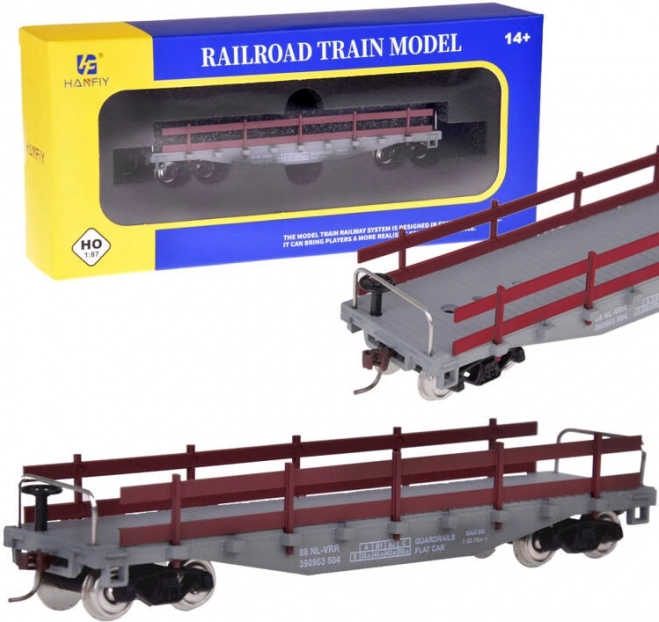 Otvorený nákladný vagón pre modelovú železnicu H0 1:87