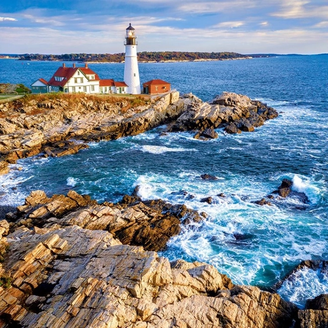 Puzzle 500 dielikov Svitanie nad Cape Elizabeth, USA