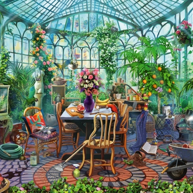 Ravensburger Puzzle V skleníku 500 dielikov