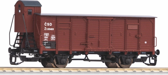 Piko krytý vozeň G02 s kabínou brzdára ČSD, éra III, TT