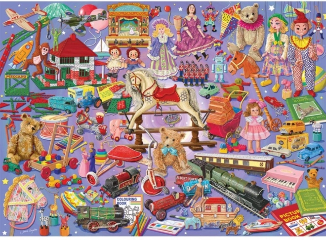 Puzzle Obľúbené hračky 1000 dielikov