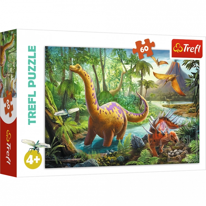 Puzzle Trefl Dinosaury 60 el.