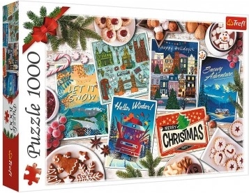 Puzzle 1000 dielikov zimné spomienky