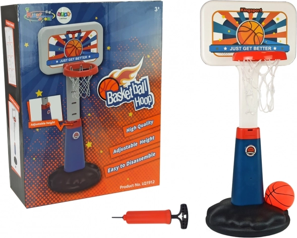Detský basketbalový set s nastaviteľnou výškou 125 cm