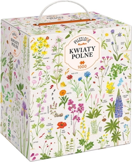 Puzzle 1000 dielikov Puzzlove lúčne kvety