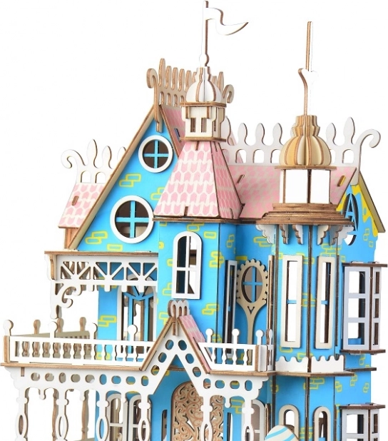 Woodcraft drevené 3D puzzle rozprávková vila