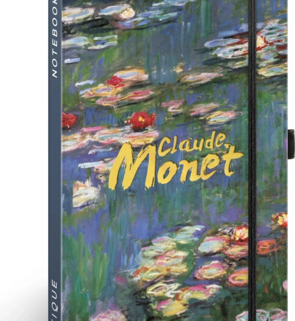 Linajkový zápisník NOTIQUE Claude Monet 13 × 21 cm