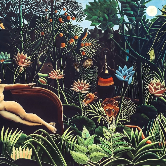Drevené Puzzle Art: Henri Rousseau - Sen 200 Dielov