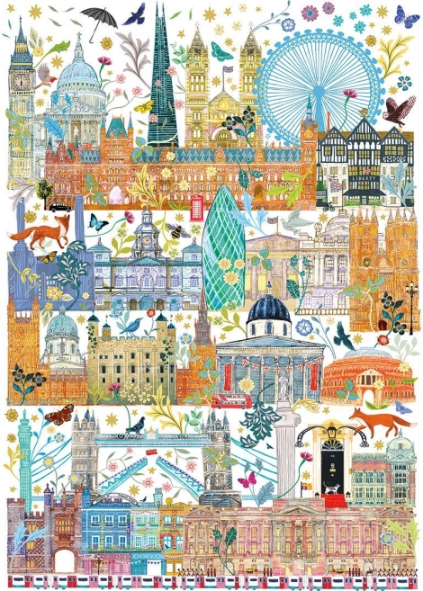 Puzzle Londýnské Panorama 1000 Dielov