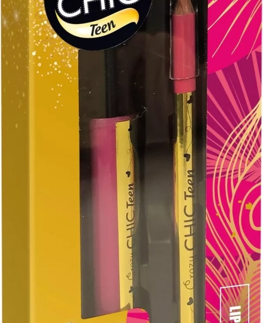 CLEMENTONI Crazy Chic Teen: MakeUp Lips – ružová sila