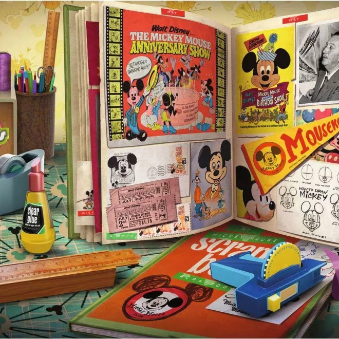 Ravensburger Puzzle Disney: Mickeyho Výročie 1000 Dielov