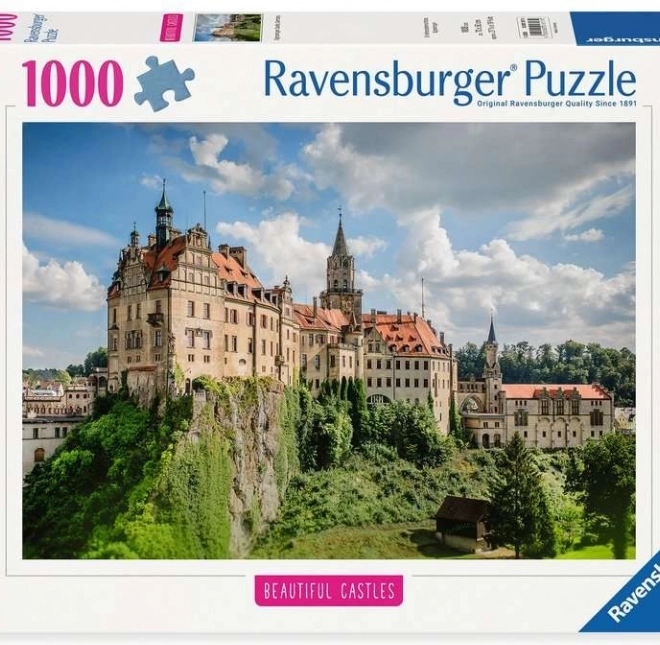 Puzzle 1000 dielikov – zámok Sigmaringen RAVENSBURGER