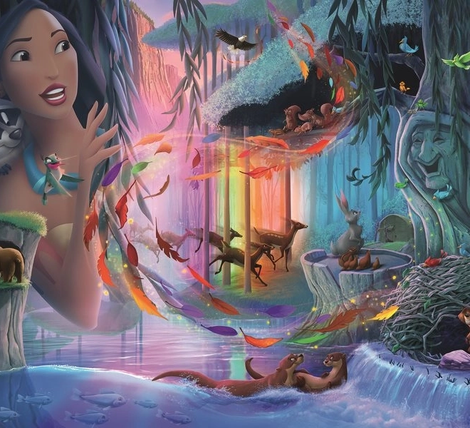 Ravensburger puzzle Disney Pocahontas 1000 dielikov