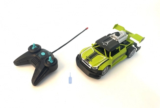 RC auto 1:20 so svetelnými a dymovými efektmi – zelené