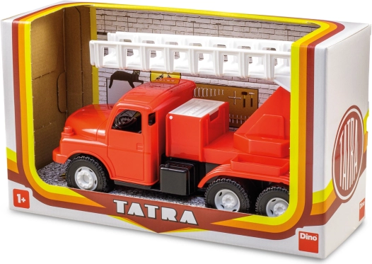 tatra 148 hasiči 30 cm – plastové hasičské auto s výsuvným rebríkom