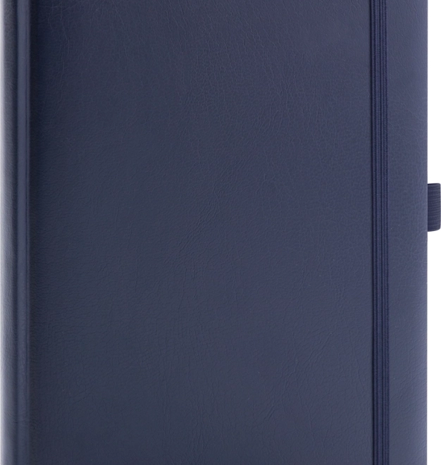 Linajkový zápisník NOTIQUE balacron tmavomodrý 15 × 21 cm