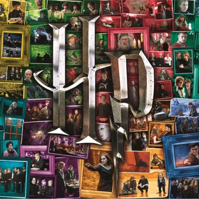 Puzzle 1500 dielikov HARRY POTTER naprieč filmami