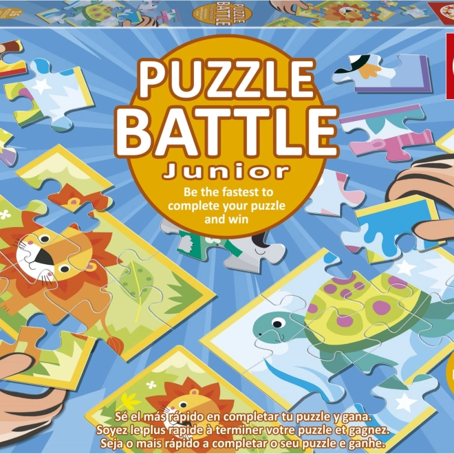 Educa puzzle bitka Zvieratká 16×9 dielikov