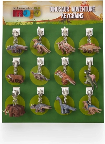 Mojo prívesok na kľúče Dinosaury 72 ks