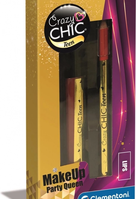 CLEMENTONI Crazy Chic Teen: MakeUp Lips – kráľovná večierkov