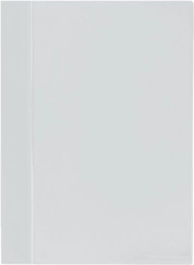 Rýchloviazač A4 z PVC s predným vreckom – biely