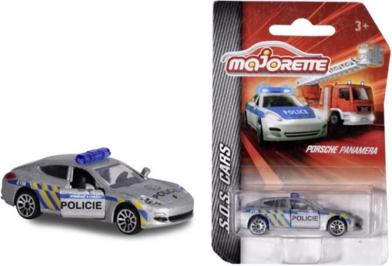 Kovové policajné auto slovenská verzia