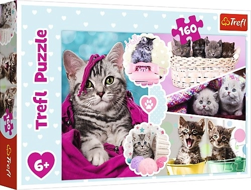 Trefl puzzle roztomilé mačiatka 160 dielikov