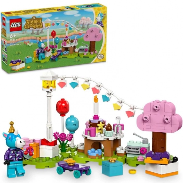 Lego Animal Crossing kôň Julian a narodeninová oslava