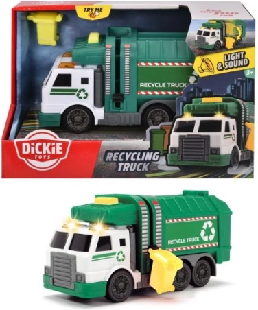 Hračkárske smetiarske auto so svetlami a zvukmi 15 cm