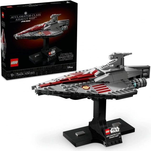 Lego Star Wars krížnik typu Acclamator