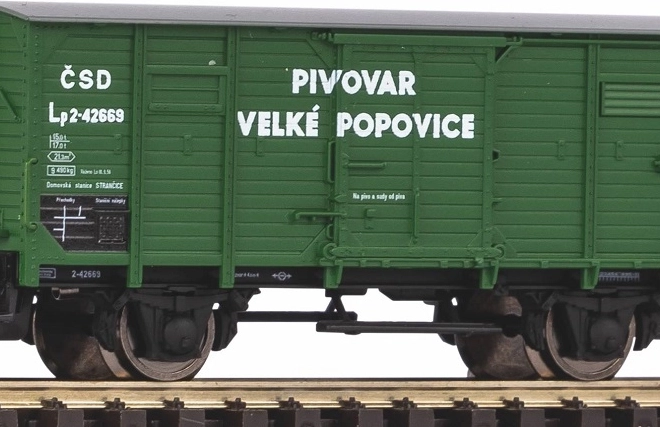 Piko krytý chladiaci nákladný vozeň G02 ČSD, éra III, TT