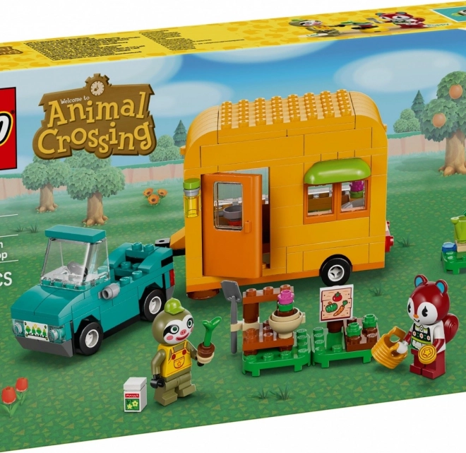 LEGO Animal Crossing 77054 Leif, karavan a záhradníctvo