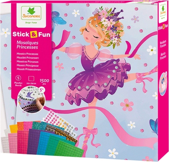 Stick & Fun mozaika princezné baletky
