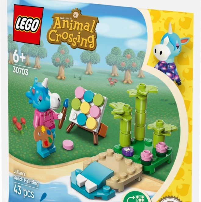 LEGO® Animal Crossing™ 30703 Julianina maľovacia pláž