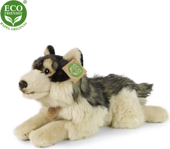 Plyšový vlk ležiaci 35 cm eco-friendly