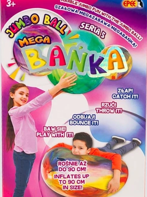 Mega Bublina Farebný Bes Modro Zelená