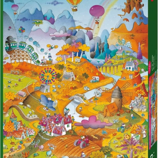 Puzzle 1000 dielikov Idylka - Pole