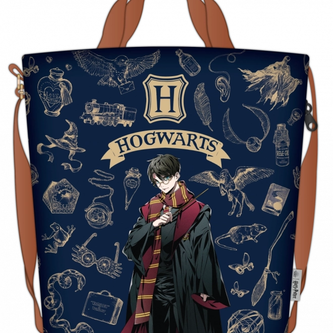 Harry Potter taška v námorníckej modrej a zlatej