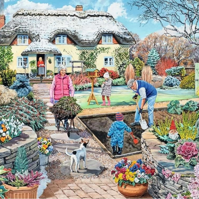 Puzzle Dedkova záhrada 500 dielikov Ravensburger