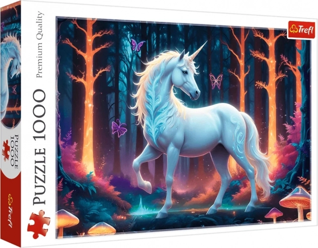 Puzzle 1000 dielikov – mystický jednorožec Trefl