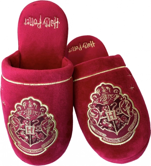 papuče Harry Potter Rokfort červené