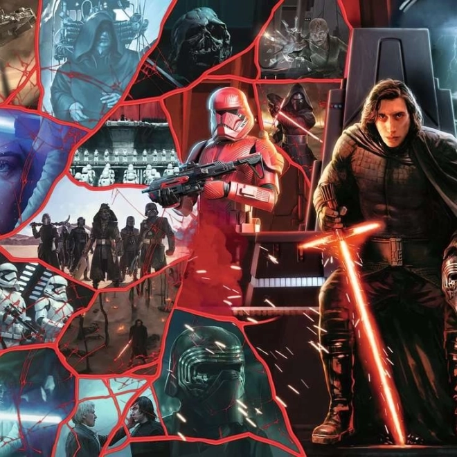 Puzzle RAVENSBURGER Star Wars Záporáci: Kylo Ren 1000 dielikov