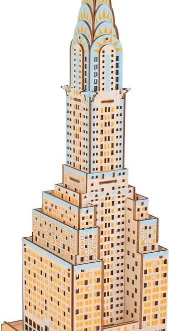 Drevené 3D puzzle Chrysler Building