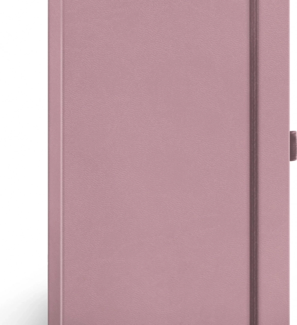 notique linajkovaný zápisník ružový 13 × 21 cm