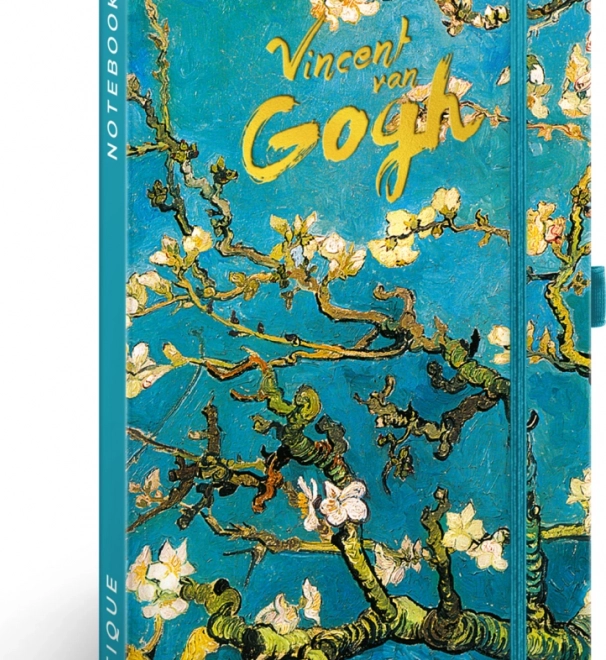 Zápisník NOTIQUE Vincent van Gogh, linajkovaný, 13 × 21 cm