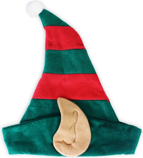 Vianočná čiapka Elf pre dospelých