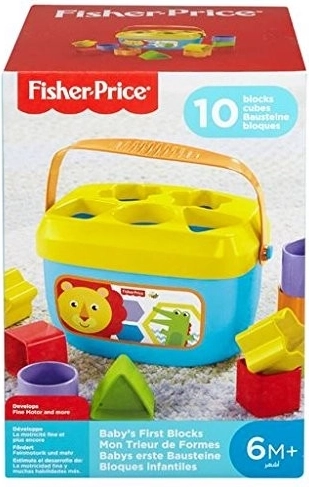 Prvé kocky pre bábätko FISHER‑PRICE