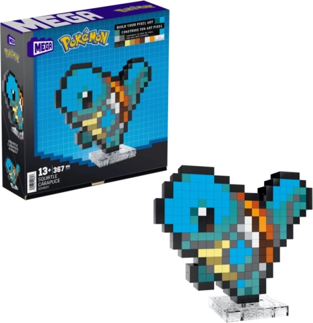 Pixelová stavebnica MEGA Pokémon Squirtle