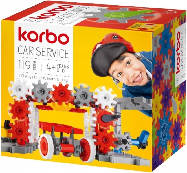 Stavebnica Korbo Car Service